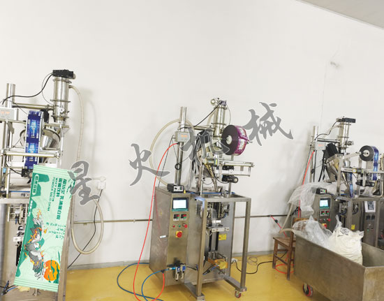 全自动蛋白粉包装机客户案例实拍